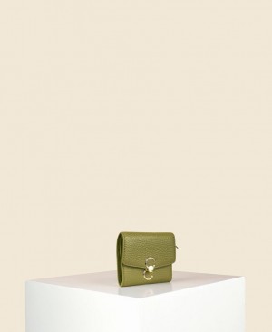 Green Women's Cafuné Double-C Wallets | XXC9097HR