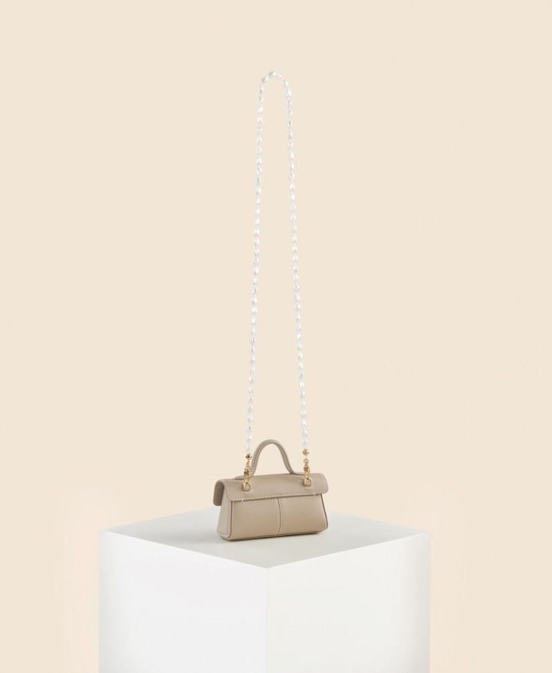 Beige Women's Cafuné Mini Stance Box Set Mini Bags | AZH6688WW