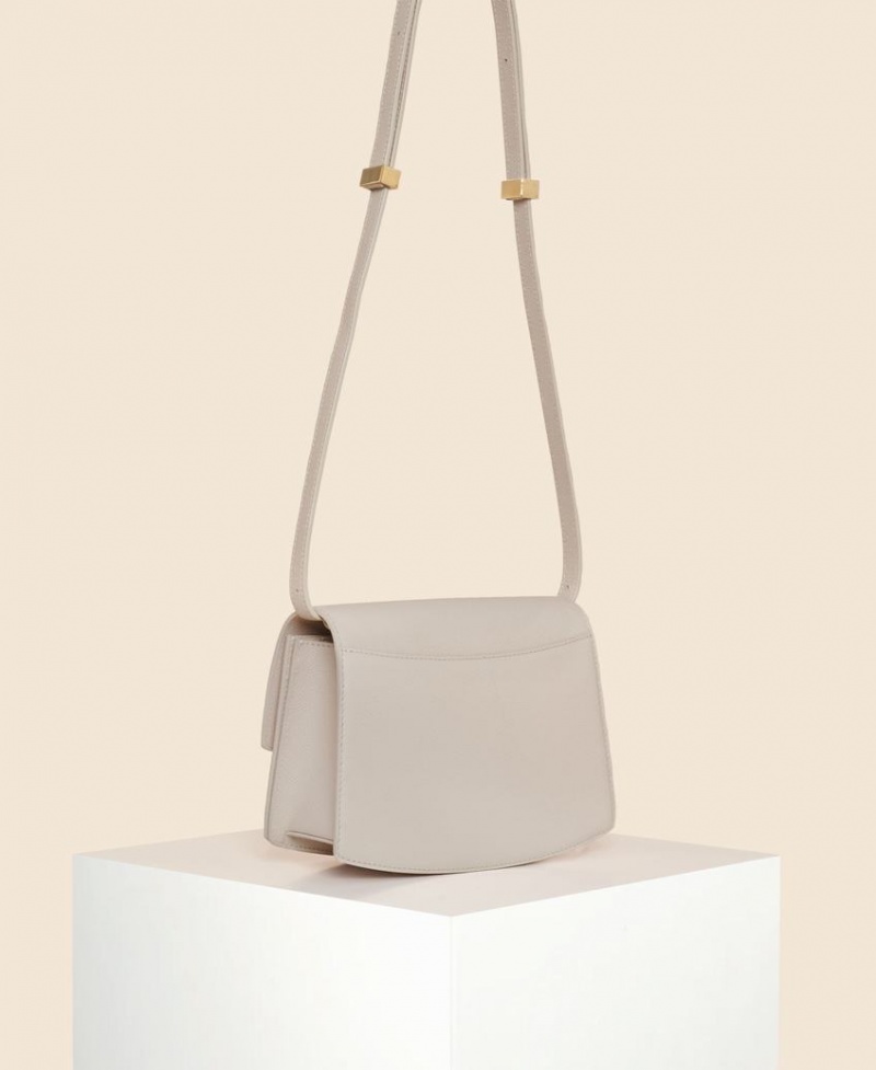 Beige Women's Cafuné Small Pendulum Crossbody Bags | MVX7185MW