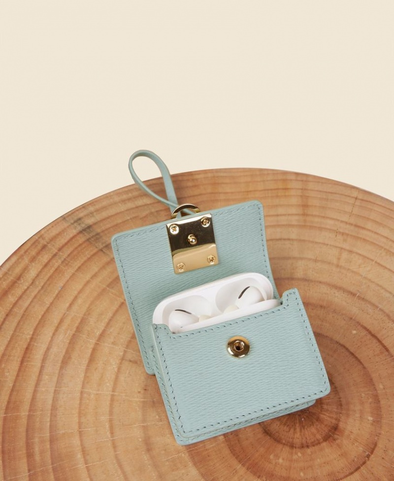 Green Women's Cafuné Stance Pod AirPods Case Mini Bags | NDE7255SA