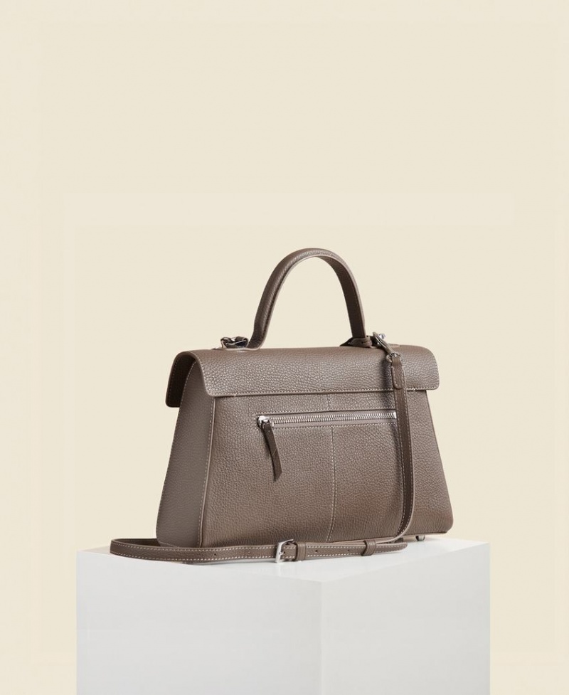 Grey Brown Women's Cafuné Stance Bag Shoulder Bags | VPZ1157WE