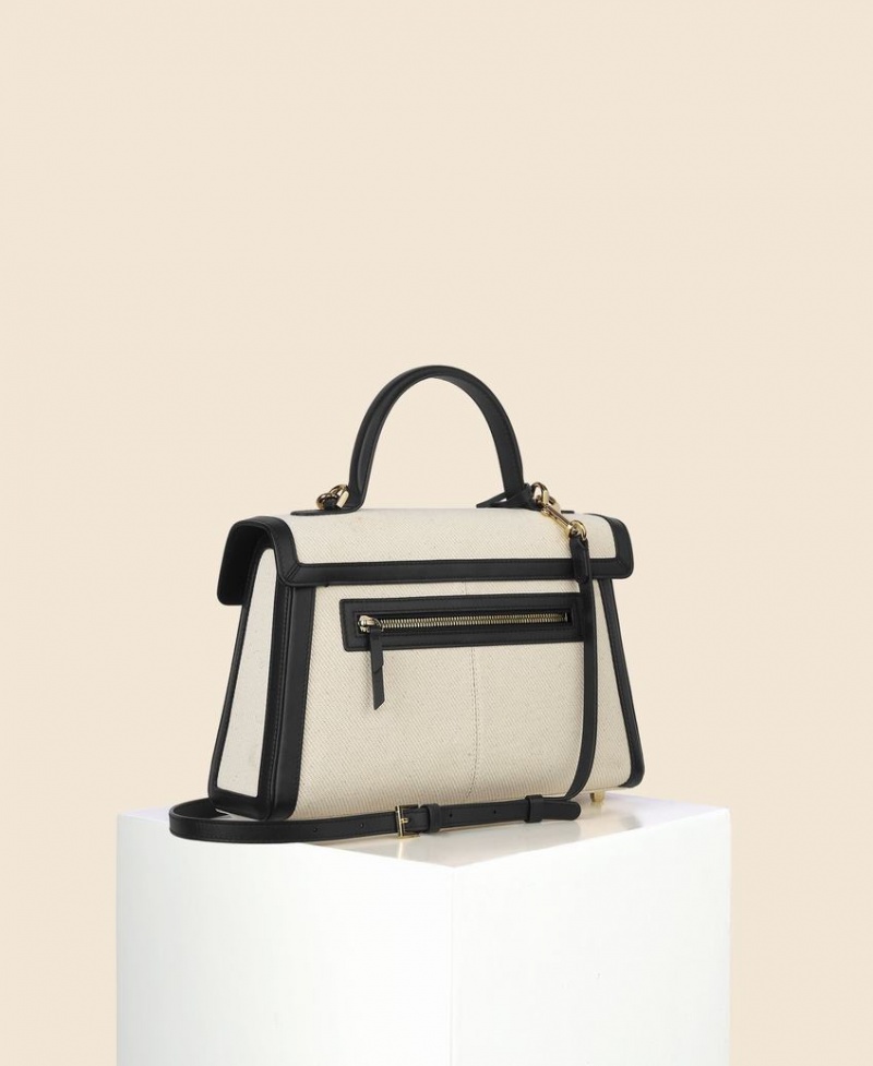 White Black Women's Cafuné Stance Bag Shoulder Bags | DZL1413YK